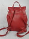 Червоний шкіряний рюкзак Неаполь | 6862664 | фото 2