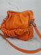 Оранжева шкіряна сумка Румба | 6862669 | фото 3