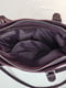 Фіолетова шкіряна сумка Фреска | 6862675 | фото 6
