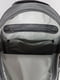 Сірий шкіряний рюкзак Баггі | 6862684 | фото 8