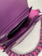 Фіолетова шкіряна сумка Рута | 6862698 | фото 6