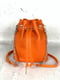 Оранжева шкіряна сумка Бель | 6862720