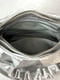 Срібляста шкіряна сумка Румба | 6862736 | фото 6