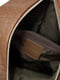 Коричневий шкіряний рюкзак Паріс | 6862752 | фото 6