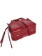Червона шкіряна сумка Фіона S | 6862767 | фото 2