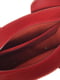 Червона шкіряна сумка Фіона S | 6862767 | фото 4