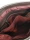 Бордова шкіряна сумка Румба | 6862771 | фото 2