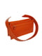 Оранжева шкіряна сумка Паола | 6862772 | фото 2