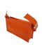 Оранжева шкіряна сумка Паола | 6862772 | фото 6