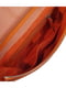 Оранжева шкіряна сумка Мішель | 6862774 | фото 2