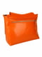 Оранжева шкіряна сумка Мішель | 6862774 | фото 4