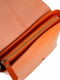 Оранжева шкіряна сумка Мішель | 6862774 | фото 7