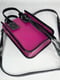 Рожева шкіряна сумка Амелі | 6862796 | фото 6