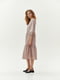 Сукня довжини міді з об'ємними руковами кольору мокко | 6862831 | фото 5