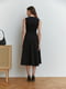 Коттонова сукня без рукавів чорна | 6862840 | фото 4