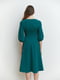 Сукня довжини міді з V-подібним вирізом зелена | 6862892 | фото 4