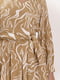 Вільна сукня-міні з резинкою на талії гірчична | 6862896 | фото 7