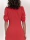 Сукня із зібраною деталлю на грудях червона | 6862905 | фото 5