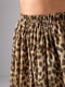 Длинная пышная юбка на резинке с леопардовым узором | 6863296 | фото 4