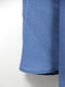 Сукня синя з рюшами | 6863377 | фото 5