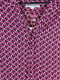 Блуза фіолетова в принт | 6864034 | фото 2