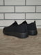 Чорні текстильні кросівки | 6864142 | фото 7
