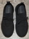 Чорні текстильні підліткові кросівки | 6864150 | фото 3