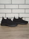 Чорні текстильні підліткові кросівки | 6864150 | фото 6