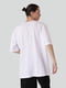 Белая удлиненная футболка | 6864398 | фото 2