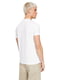 Біла бавовняна футболка з принтом | 6864715 | фото 2