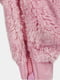 Розовый плюшевый комбинезон с капюшоном | 6864952 | фото 5