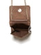 Маленькая коричневая сумка-кроссбоди с принтом | 6864979 | фото 3