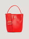 Красная сумка шопер | 6865034