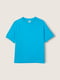Блакитна бавовняна футболка | 6865249 | фото 4