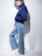 Коротка куртка-пуховик синя | 6863081 | фото 3
