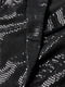Короткое приталенное платье из черного трикотажа, расшитого пайетками, с V-образным вырезом “на запах” | 6865351 | фото 2