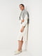 Белое платье-свитер с начесом | 6865408 | фото 3