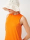 Длинное оранжевое платье-футляр | 6865426 | фото 4