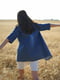 Джинсова синя сорочка з рукавами 3/4 для вагітних | 6865669 | фото 7