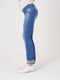Прямі сині джинси для вагітних з бандажною резинкою під животик | 6865674 | фото 3