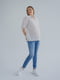 Сіро-блакитні джинси для вагітних з бандажною резинкою під животик | 6865707 | фото 3