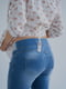 Сіро-блакитні джинси для вагітних з бандажною резинкою під животик | 6865707 | фото 5
