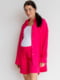 Рожевий костюм oversize для вагітних: сорочка, шорти | 6865738