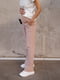 Бежеві штани-палаццо  для вагітних  з трикотажним поясом | 6865792 | фото 5