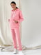 Рожевий костюм для вагітних та годуючих мам з секретом годування: худі, штани з еластичним бандажем | 6865796 | фото 3
