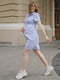 Сукня — сорочка блакитна | 6865810 | фото 2