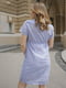 Сукня — сорочка блакитна | 6865810 | фото 4