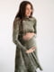 Сукня для вагітних вільного крою темно-зелена | 6865840 | фото 2