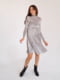 Сукня для вагітних вільного крою сіра | 6865841 | фото 3
