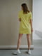 Однотонна легка сукня жовта | 6865842 | фото 3